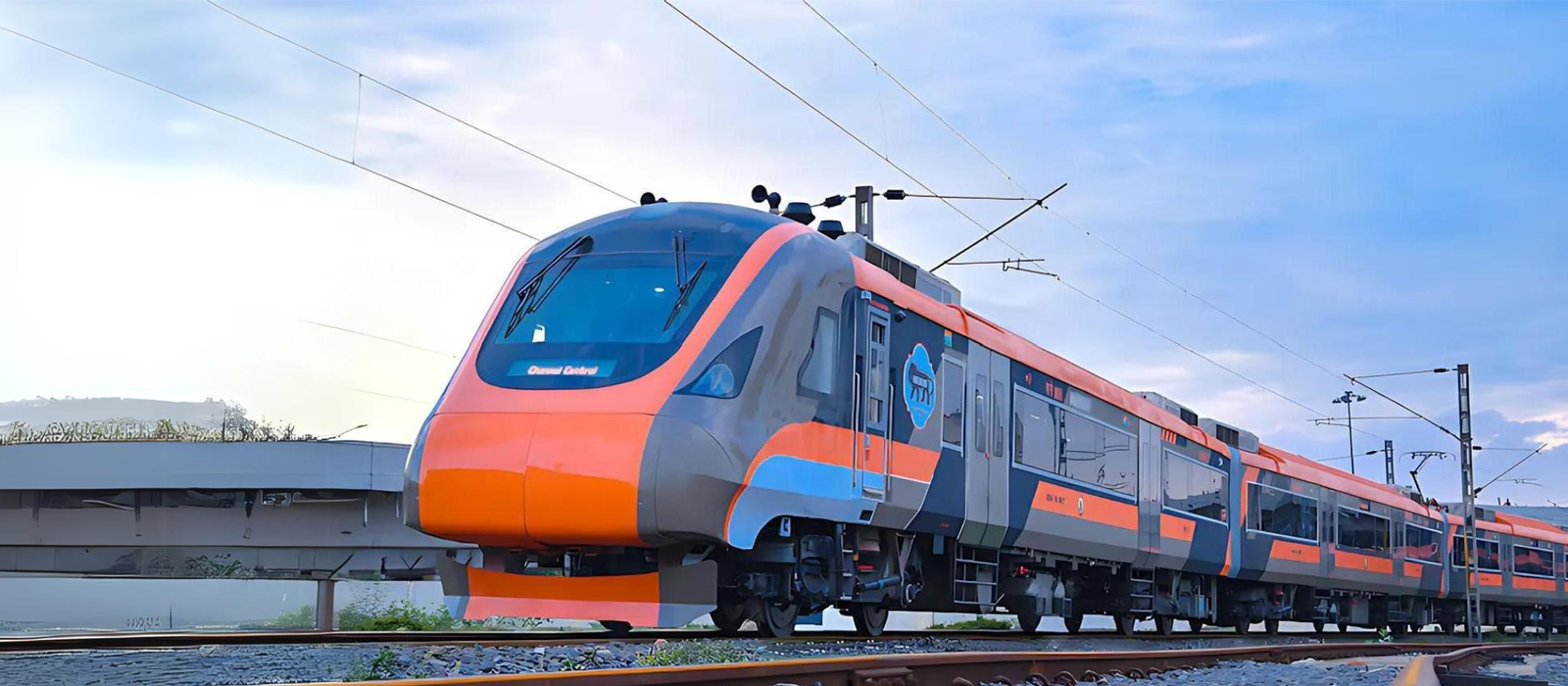 Freight Train in Landscape